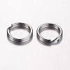 Tarnish Resistant 304 Stainless Steel Split Rings STAS-D438-01-2