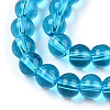 Transparent Glass Beads Strands GLAA-T032-T6mm-06-2