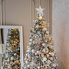 2Pcs 2 Colors Christmas Plastic Big Pendants KY-TA0001-68-8