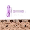 Picasso Transparent Glass Bugle Beads SEED-N010-02A-11-3