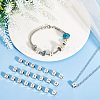 Sterling Silver Beads STER-WH20009-04F-P-6