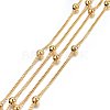 Ion Plating(IP) 304 Stainless Steel Twisted Chains/Curb Chains CHS-H024-01G-B-1