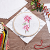 Cotton Embroidery Fabric DIY-WH0589-99-4