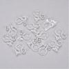 Clear Plastic Clip-on Earring Converter KY-P005-01-1