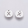 304 Stainless Steel Charms STAS-P225-104P-10-1