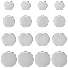 304 Stainless Steel Stamping Blank Tag Charms STAS-CJ0002-01-1