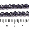 Transparent Glass Beads EGLA-A035-T6mm-D15-5