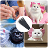 900Pcs Plastic Simulated Animal Whiskers for Crafts Needle Felting DIY-CY0002-72A-5