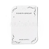 Paper Jewelry Display Cards CDIS-M005-32-2