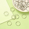 50Pcs Iron Split Key Rings FIND-YW0001-54-6