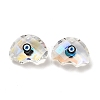 Transparent Glass Pendants GLAA-F121-06B-1