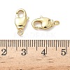 Brass Swivel Lobster Claw Clasps LS-KK-K238-39G-M-3