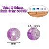 300Pcs 6 Colors Spray Painted Crackle Glass Beads CCG-SZ0001-11C-2
