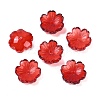 Transparent Spray Paint Glass Beads X1-GLAA-H035-04B-1