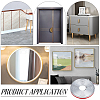 U-Shaped Self-adhesive PVC Edge Guard Strips AJEW-WH0609-210B-02-5