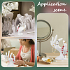 Plastic Mannequin Hand Jewelry Display Holder Stands RDIS-WH0009-013B-6