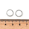 Brass Open Jump Rings KK-B147-03I-P-4
