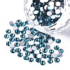 Glass Flat Back Rhinestone Cabochons RGLA-S002-12SS-11-1