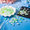 Transparent & Opaque Acrylic Bead OACR-TAC0002-08D-6