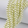Glass Pearl Beads Strands HY-6D-B04-4