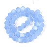 Frosted Transparent Glass Beads Strands LS-GLAA-T032-T10mm-MBB04-2