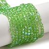 Electroplate Transparent Glass Beads Strands LS-EGLA-A035-T3mm-L09-1