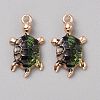 Alloy Enamel Pendants FIND-CJC0027-01G-11-1