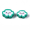 Handmade Polymer Clay Beads X-CLAY-N008-033B-2