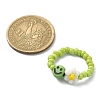 Glass Seed Beaded Stretch Ring RJEW-TA00079-01-3
