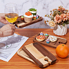 Wood Wine Glass Storage Tray Decoration DIY-WH0899-58-4