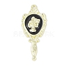 Halloween Rack Plating Alloy Enamel Pendants PALLOY-F018-26G-01-1