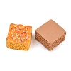 Opaque Resin Imitation Food Cabochons CRES-D329-02-2
