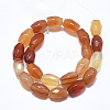 Natural Red Agate Beads Strands G-S357-A09-2