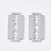 Tarnish Resistant 201 Stainless Steel Filigree Joiners X-STAS-N088-08-1