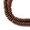 Electroplated Non-magnetic Hematite Beads Strands G-P571-B01-01C-3