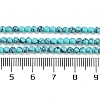 Synthetic Turquoise Beads Strands G-U004-02B-5