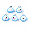 Handmade Polymer Clay Charms CLAY-N006-37B-01C-1