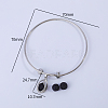 Stainless Steel Plain Bracelets US7452-4