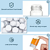 BENECREAT 20Pcs Glass Bead Containers CON-BC0007-31A-4