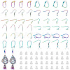 ARRICRAFT DIY Earring Making Finding Kit STAS-AR0001-38-1