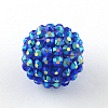 AB-Color Resin Rhinestone Beads RESI-S315-20x22-17-1