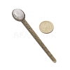 Tibetan Style Alloy Bookmark Rulers AJEW-JK00262-05-2