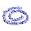 Handmade Flower Polymer Clay Beads Strands CLAY-M003-07L-2