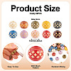 60Pcs Wood Beads WOOD-TA0002-79C-4