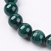 Natural Malachite Gemstone Beads Strands G-I001-9mm-01-2