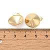 Ion Plating(IP) 304 Stainless Steel Pendant Pointed Back Rhinestone Settings STAS-U025-05E-G-3