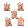 Resin Pendants RESI-G026-03-1