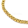 Long-Lasting Plated Brass Box Chain Necklaces for Women NJEW-G105-02G-2