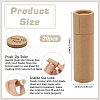 Kraft Paper Empty Lipstick Bottle LS-AJEW-WH0752-063-2