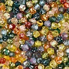 Picasso Baking Paint Glass Seed Beads SEED-N007-37N-3